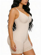 Women’s Colombian Shapewear Tummy Control Butt Lifter Shaper – Zipper Crotch & Detachable Straps